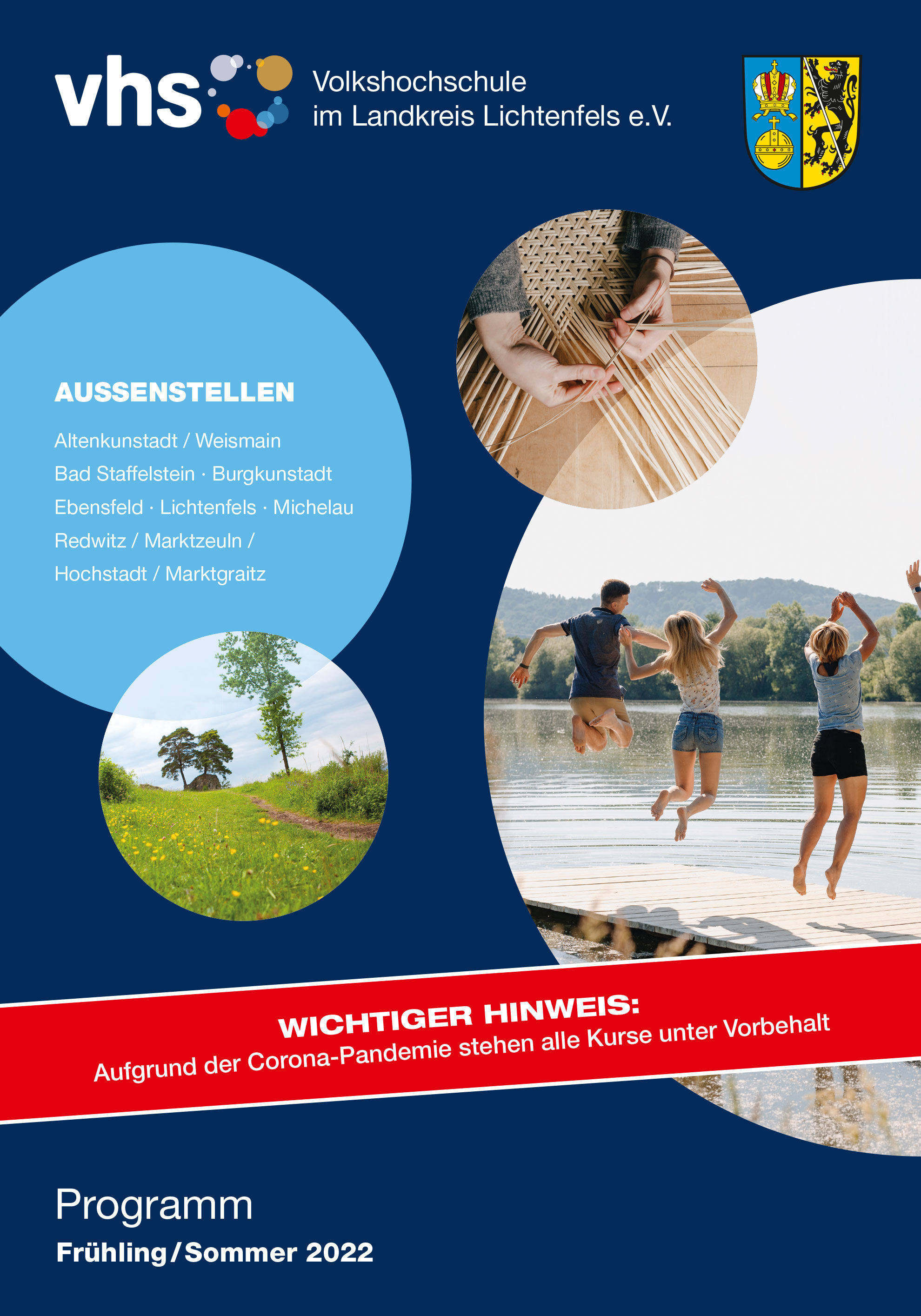 Das neue Programm der Volkshochschule im Landkreis Lichtenfels umfasst ein breites Themenspektrum und eine große Auswahl an Kursen. Foto: Landratsamt 