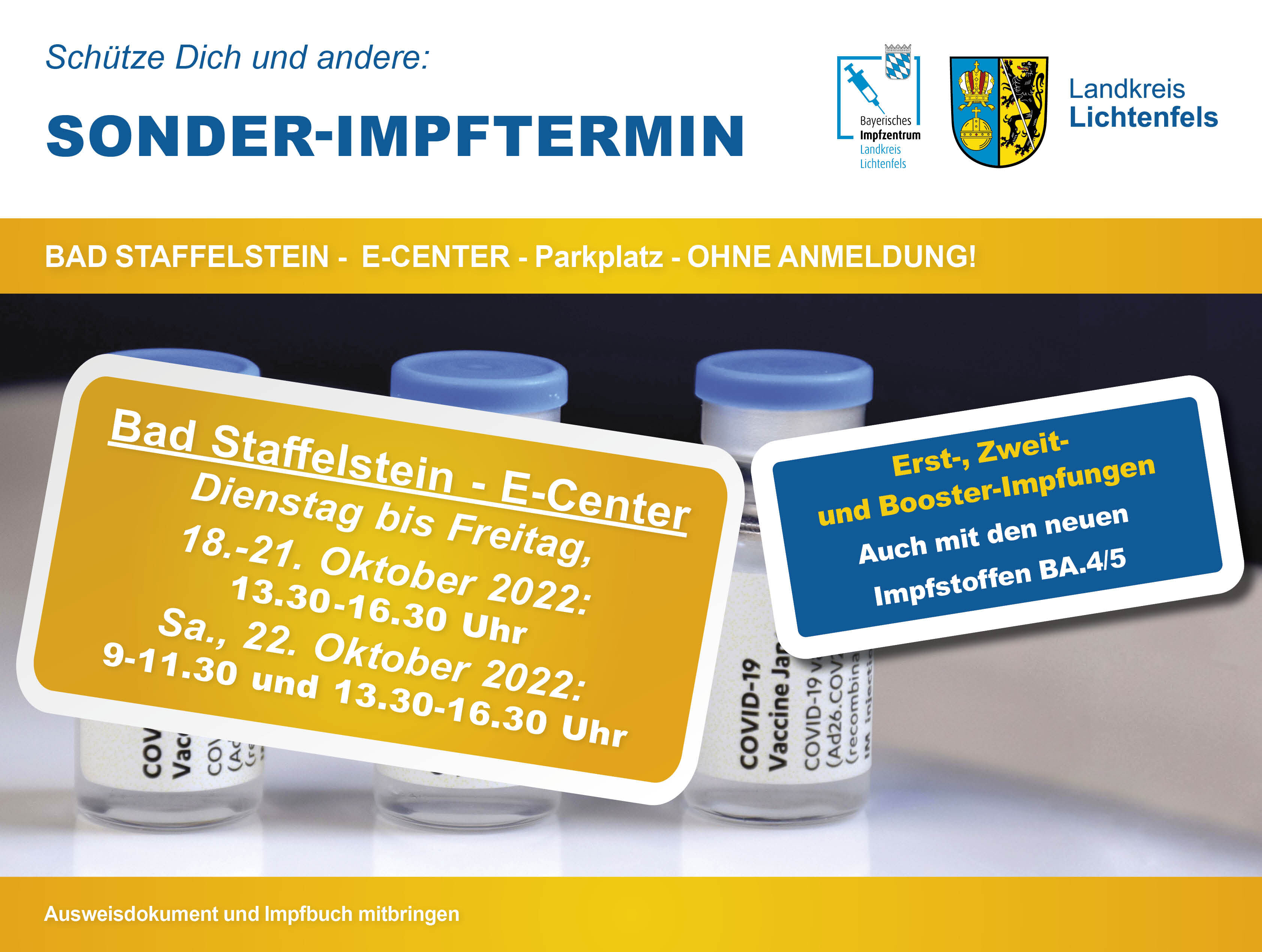 FB - 2022_10_18_Sonderimpftermin Bad Staffelstein E-Center