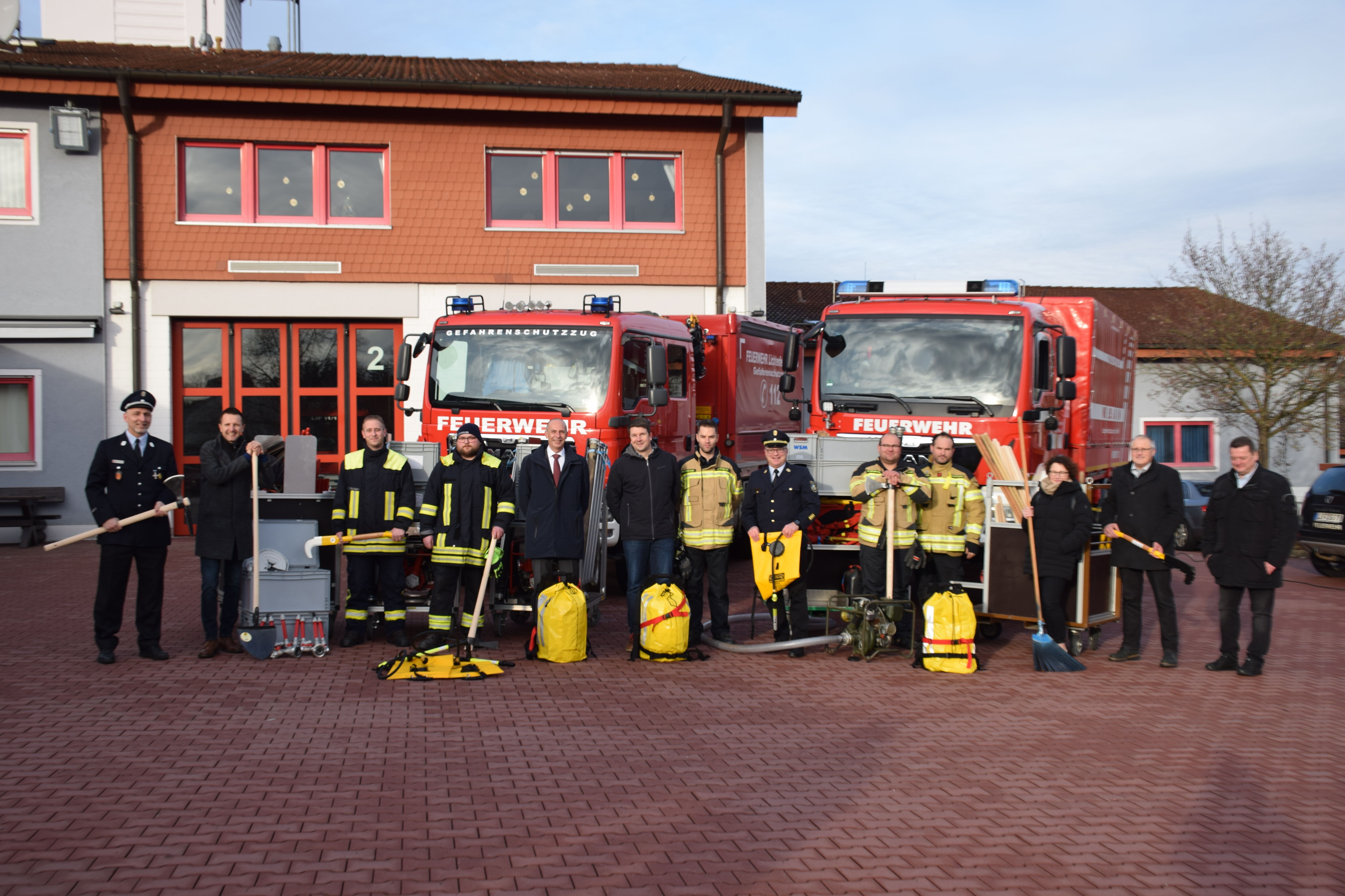Der Landkreis Lichtenfels hat modernste und spezielle Ausstattung zur Waldbrandbekämpfung angeschafft. Foto: Heidi Bauer