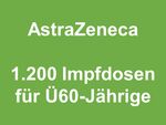 Miniaturbild zu:Pressemitteilung 114-2021: Impfangebot mit AstraZeneca an über 60-Jährige