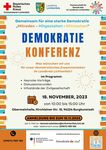 Miniaturbild zu:Erste Demokratiekonferenz im Landkreis Lichtenfels am 18. November in der Oberrmainhalle Burgkunstadt