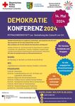 Miniaturbild zu:SAVE THE DATE: Demokratie-Konferenz 2024 lädt zur Mitmachwerkstatt am 14. Mai 2024, von 16:00 Uhr bis 20:00 Uhr im Jugendzentrum Lichtenfels ein.