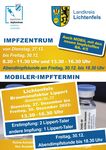 Miniaturbild zu:Pressemitteilung 257-2022: Freie Impfstunden im Impfzentrum Lichtenfels