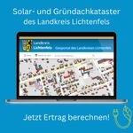 Miniaturbild zu:Landkreis Lichtenfels veröffentlicht Solarpotential- und Gründachkataster