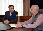 Miniaturbild zu:Pressemitteilung 26-2023: Polizeipräsident Markus Trebes zu Besuch beim Landrat